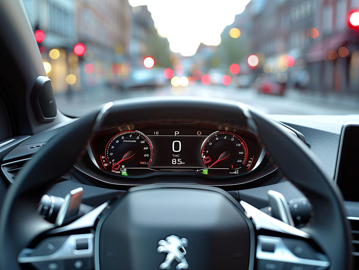 peugeot 208 dashboard